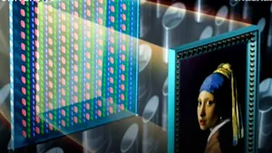 VIDEO Tabloul creat cu lumină. Descoperirea care uimeşte iubitorii de artă şi înspăimântă falsificatorii de bani