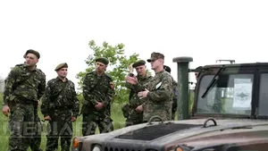 Militari români şi americani fac exerciţii comune aproape de graniţa cu Ucraina