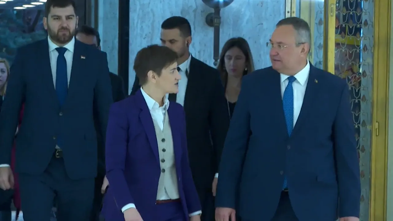 Premierul Ciucă şi omologul sârb, Ana Brnabić, discuţii despre interconectorul de gaz România-Serbia