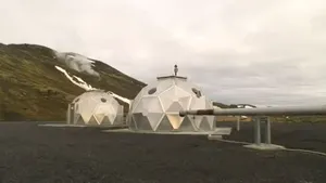 Oamenii de ştiinţă au descoperit un sistem care să transforme dioxidul de carbon în rocă de construcţie