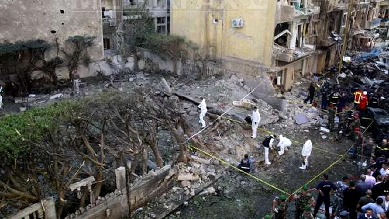ATENTAT la Beirut: Şeful serviciilor de informaţii ale poliţiei, ucis în urma exploziei unei maşini-capcană