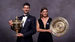 Simona Halep şi Novak Djokovic au participat la Dineul Campionilor, la Wimbledon/ Djokovic, cuvinte de laudă la adresa României şi a campioanei  | FOTO, VIDEO