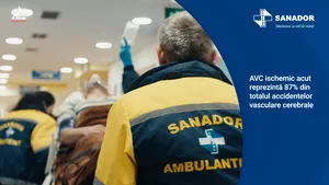 AVC ischemic acut reprezintă 87% din totalul accidentelor vasculare cerebrale şi poate fi tratat prin tromboliză sau prin trombectomie endovasculară