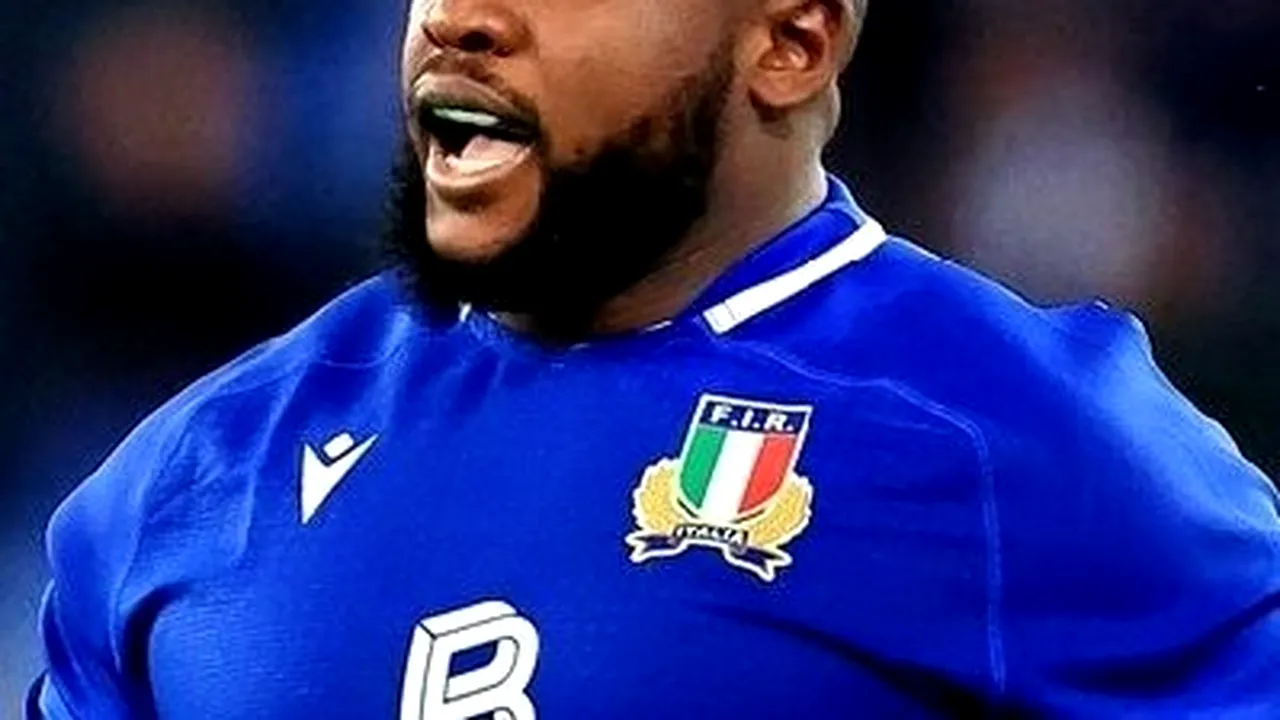 Un jucător de rugby italian de culoare a primit cadou de Crăciun de la colegi o banană stricată 