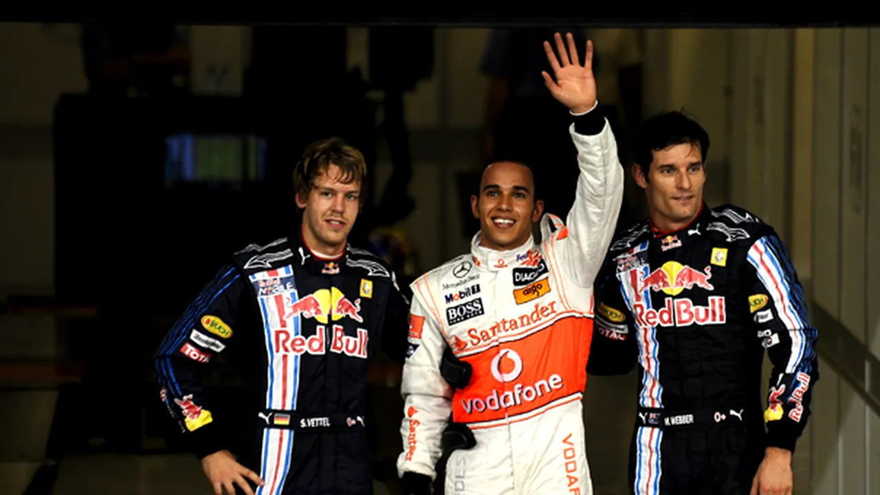 Hamilton, în pole-position la Abu Dhabi