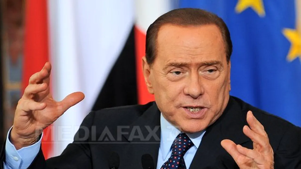 Berlusconi a suferit un traumatism cranian după ce a căzut la duş
