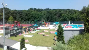 Piteşti: Un agent de pază a fost împuşcat la bazin de un client nervos, fiind confundat cu fratele său geamăn. Agresorul a fost reţinut - FOTO, VIDEO