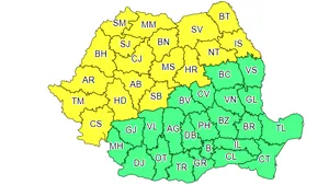 METEO. ANM a emis prognoza pe două săptămâni pentru toată ţara