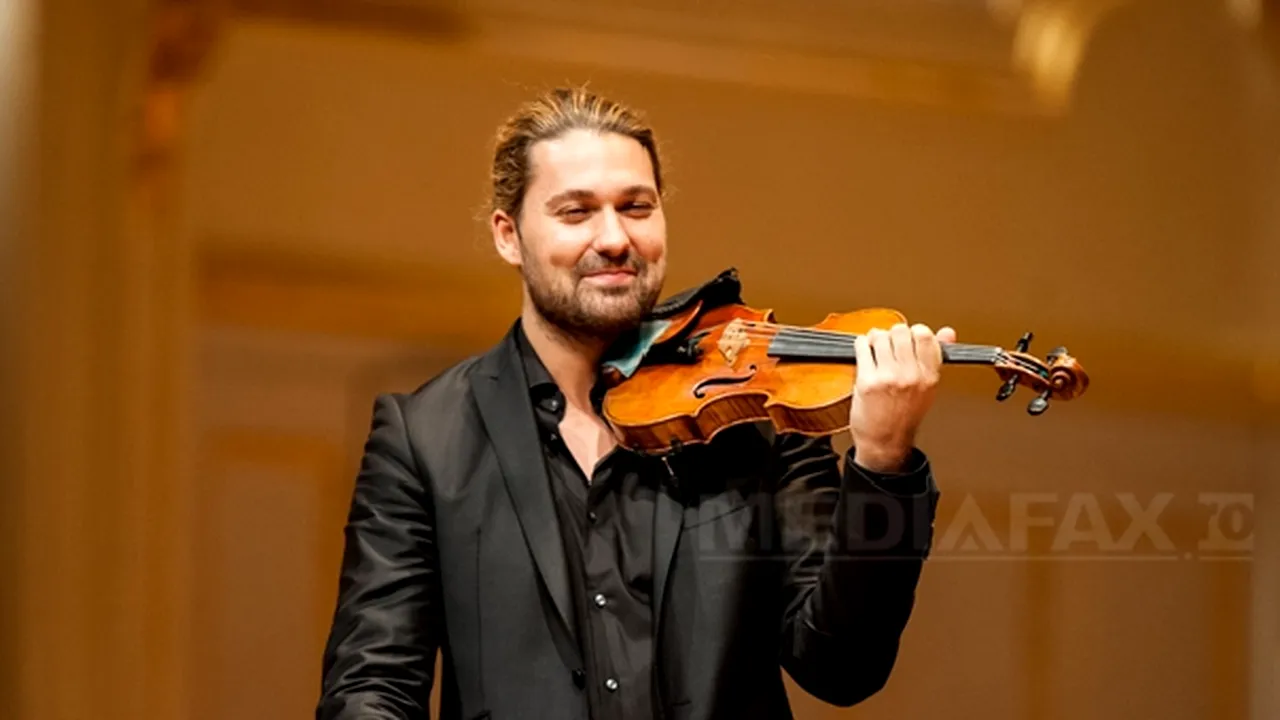 David Garrett concertează la Bucureşti şi va cânta la o vioară care valorează 3,5 milioane de euro