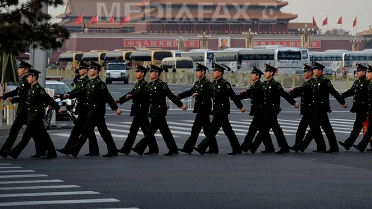 Poliţia chineză s-a confruntat cu o 