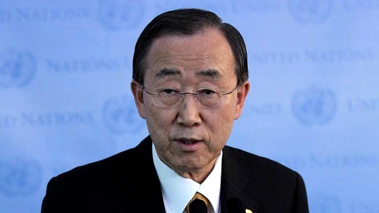 Ban Ki-moon: Autorii crimelor din Siria trebuiesc aduşi în faţa justiţiei