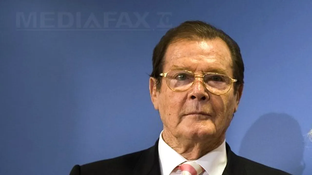 Vezi aici cum se pregăteşte o nuntă cu Roger Moore pe platourile de filmare de la Buftea