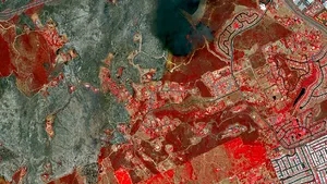 IMAGINI IMPRESIONANTE surprinse de sateliţi în 2014: Cum s-au văzut de sus evenimentele şi locurile importante ale anului - FOTO