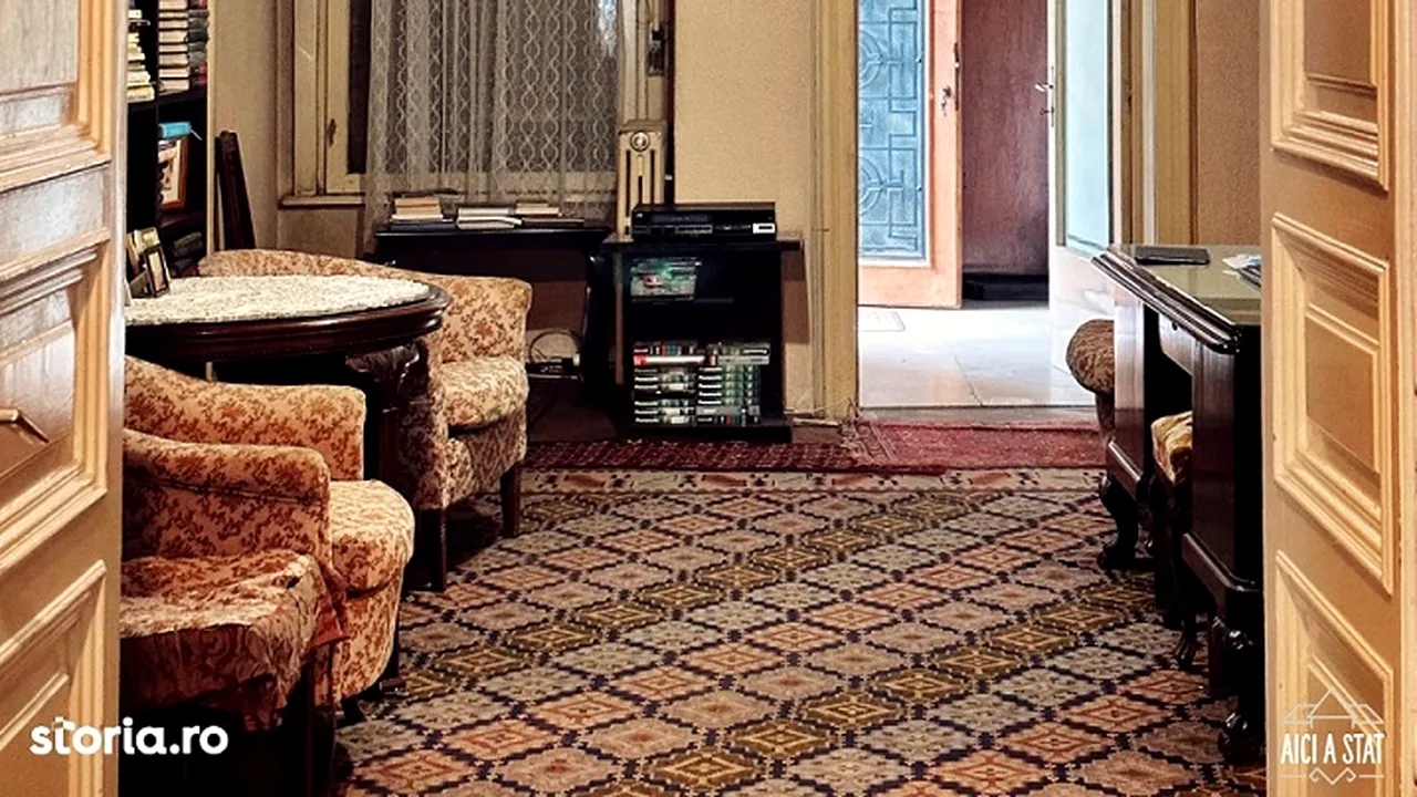 O vilă modernistă, capsulă a timpului din 1936, se vinde cu peste 1,5 milioane de euro
