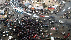 Egiptenii au marcat împlinirea unui an de la înlăturarea regimului lui Hosni Mubarak - FOTO