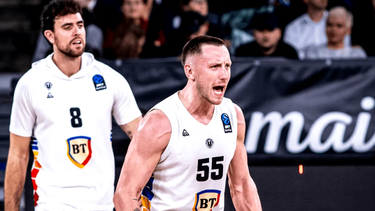 Mitchell Creek, liderul U-BT Cluj în meciul cu Hapoel, al doilea jucător ca eficiență în runda a 8-a din EuroCup