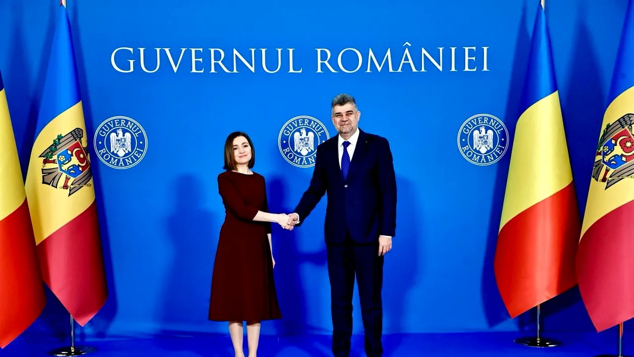 Premierul Marcel Ciolacu a avut o întrevedere cu preşedintele Republicii Moldova, Maia Sandu
