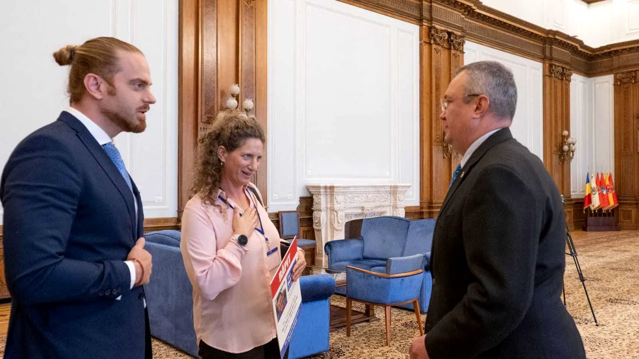 Ciucă, întâlnire greu de descris cu Ella Haimi, soţia românului răpit în Fâşia Gaza