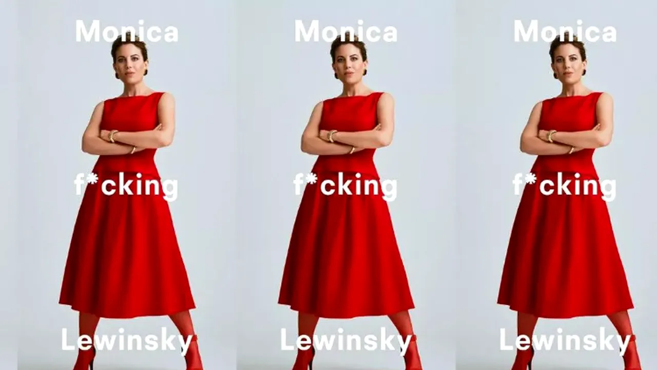 Monica Lewinsky face senzaţie şi la 50 de ani. Le ademeneşte pe femei cu imagini fierbinţi şi cu vorbe puternice