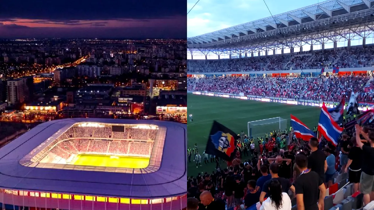 Steaua - OFK Belgrad 6-0. Noua arenă Ghencea inaugurată cu o victorie. A fost retras tricoul lui Lăcătuş