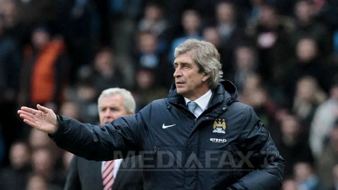 Pellegrini, suspendat de UEFA pentru declaraţiile în legătură cu arbitrul meciului cu FC Barcelona