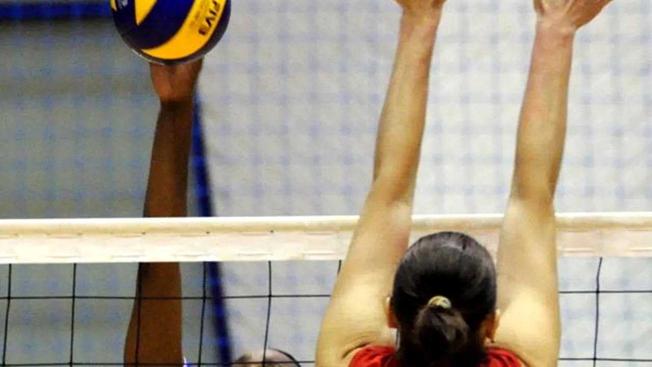 Voleibalistele din naţionala României au defilat în meciul cu Azerbaidjan, din Golden League
