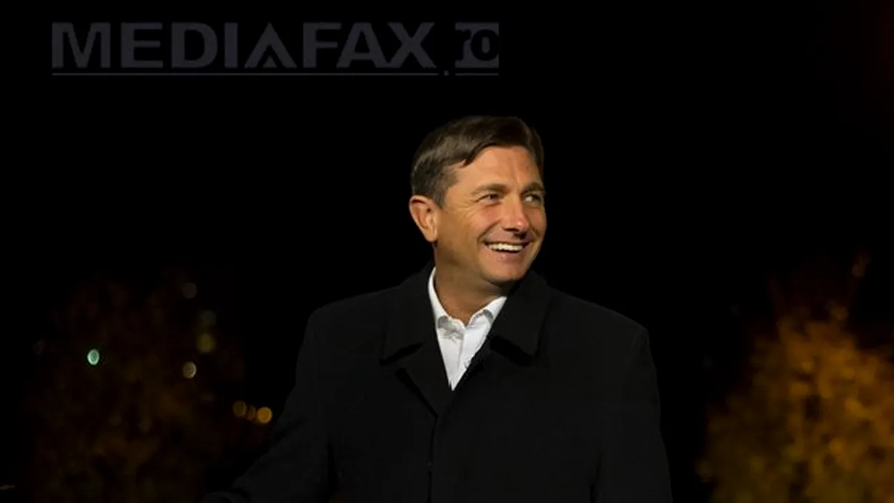 Borut Pahor a fost reales preşedinte al Sloveniei