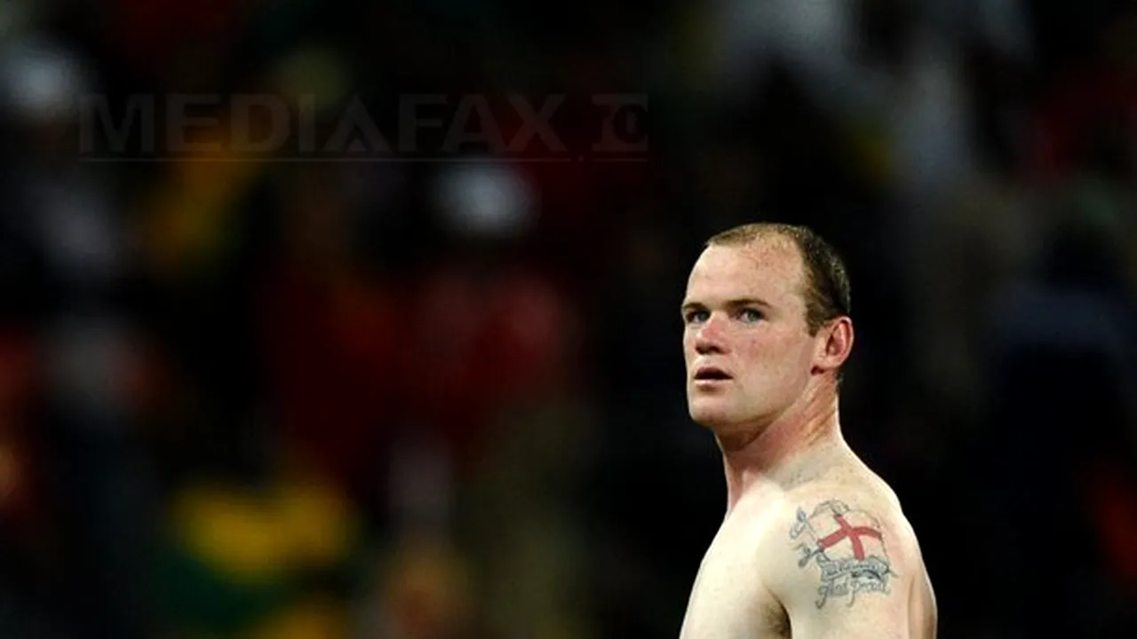 Rooney încearcă să îşi salveze căsnicia, după dezvăluiri că şi-ar fi înşelat soţia cu o prostituată