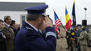 Comanda asupra bazei balistice de la Deveselu, preluată de armata americană printr-o ceremonie