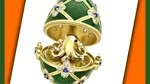 Un pandantiv Fabergé a fost recuperat de poliția din Noua Zeelandă după ce fusese înghițit de un hoț