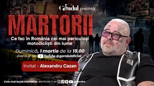 Alexandru Cazan, președintele Gremium Nomads România, invitat la MARTORII - duminică, 1 martie, ora 19:00