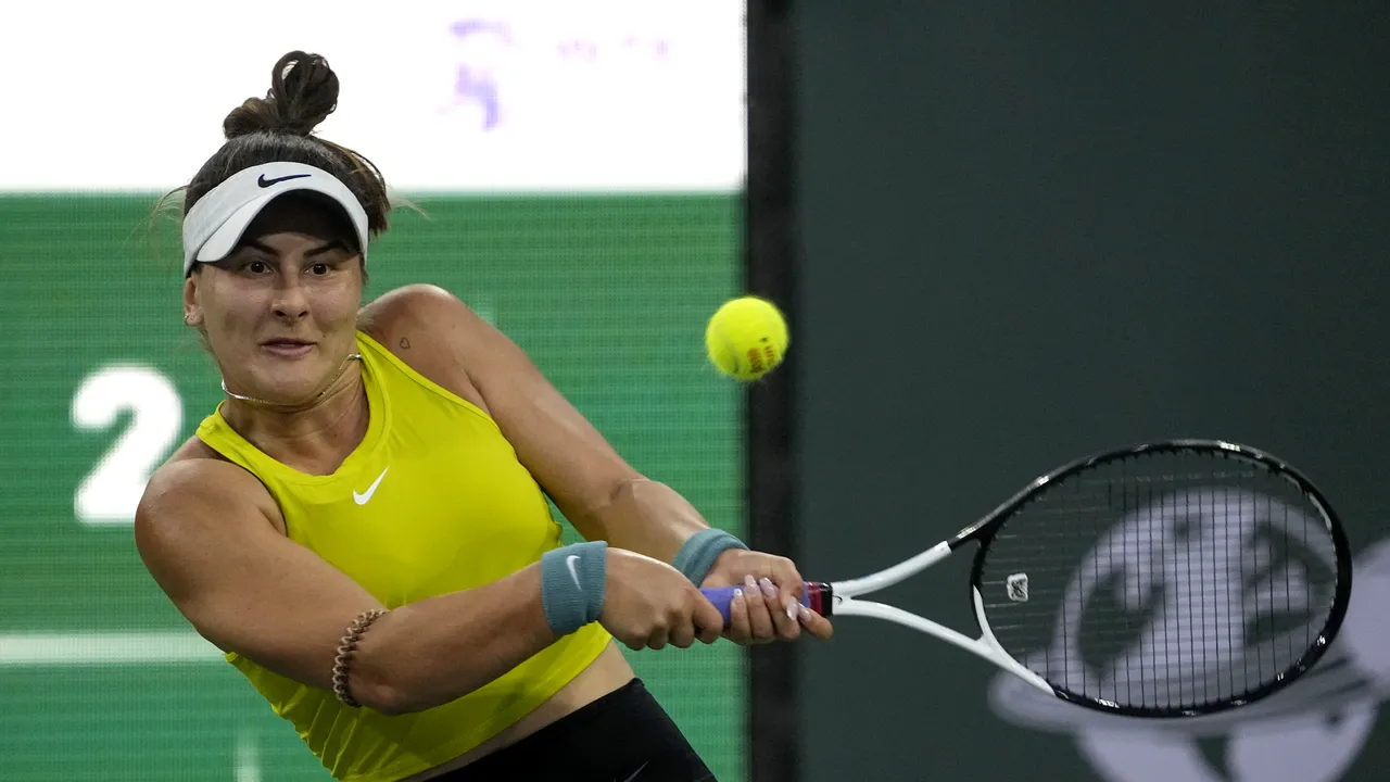 Bianca Andreescu o învinge pe Sofia Kenin şi e în turul 4 la Miami Open