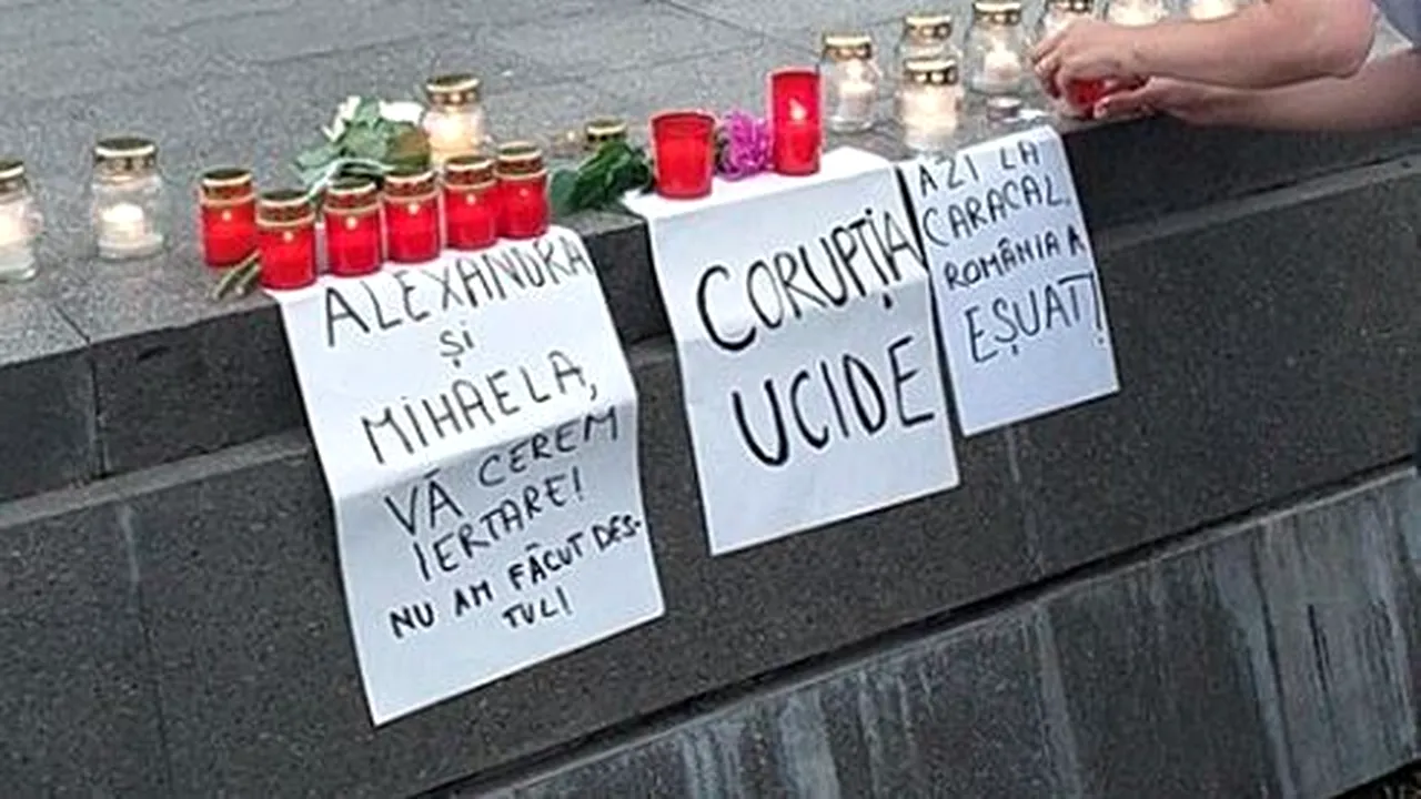 „La Caracal, România a eşuat”. Protest la Cluj-Napoca, faţă de intervenţia defectuoasă pentru salvarea Alexandrei | FOTO