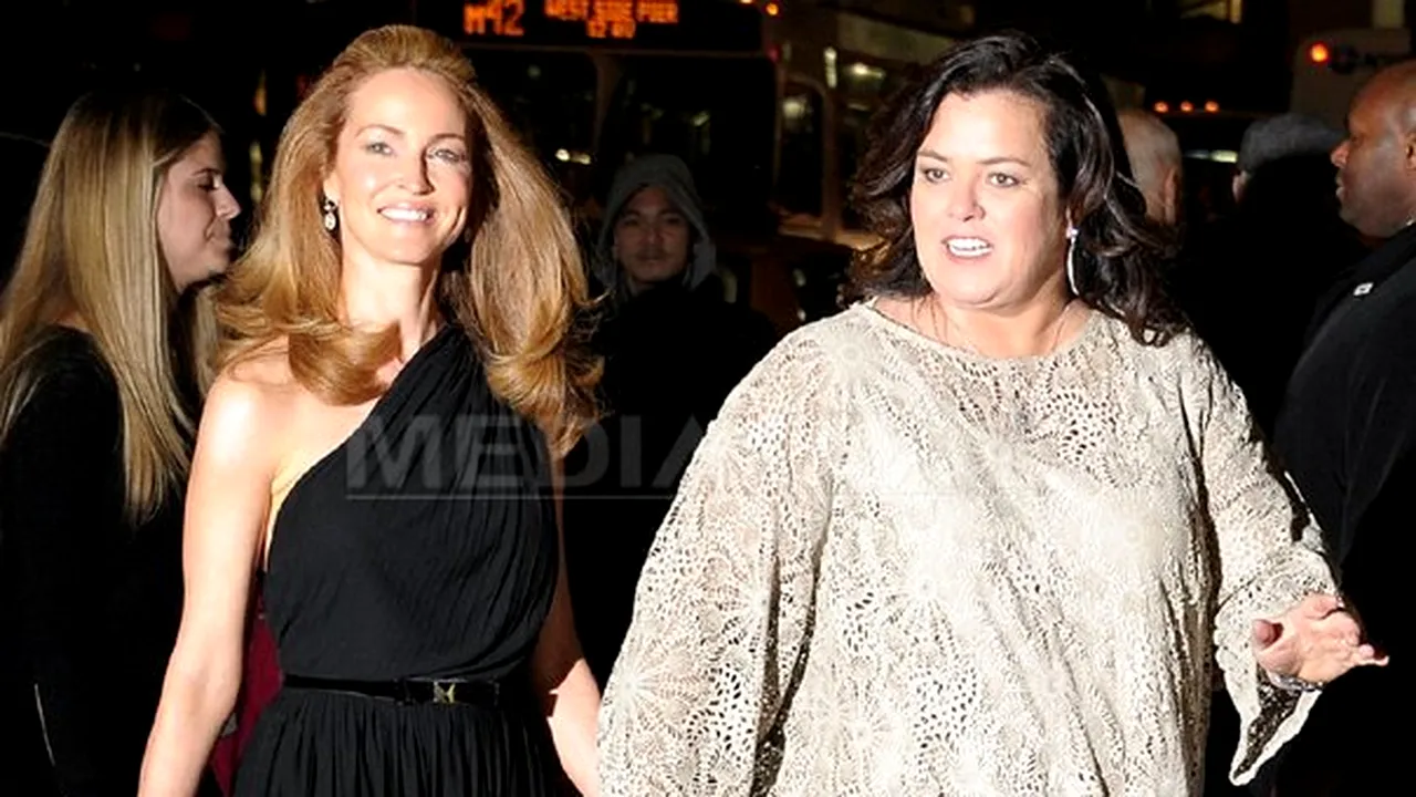 Rosie O'Donnell şi partenera ei de viaţă au adoptat o fetiţă