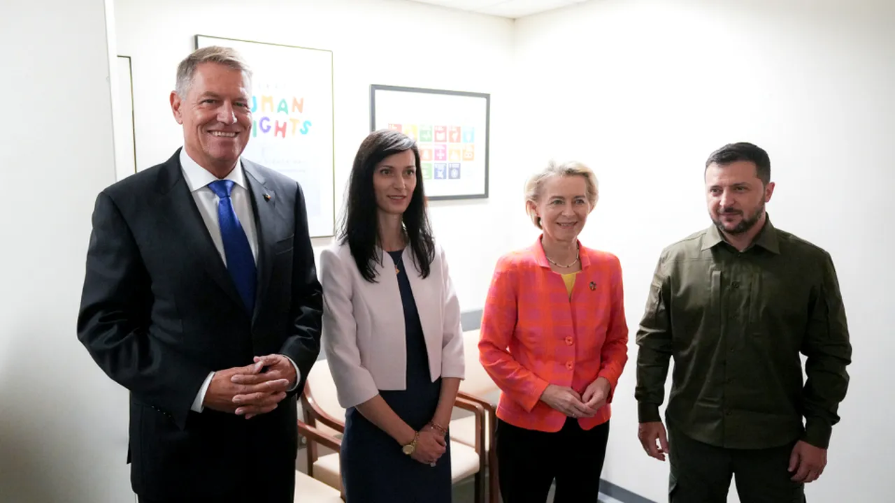 Iohannis anunţă găsirea unei soluţii în privinţa exporturilor de cereale din Ucraina în România