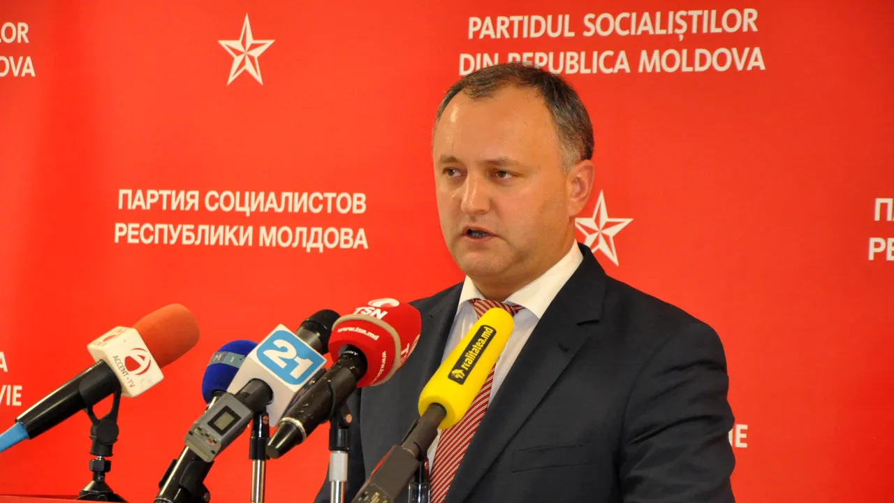 Igor Dodon urmează să meargă la Moscova, în vizită oficială, la finalul lunii noiembrie