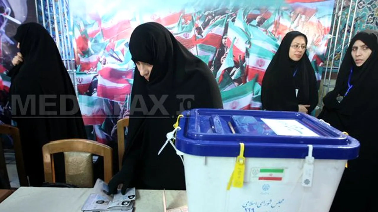 Estimări oficiale:Participare la vot de 64 la sută la alegerile din Iran