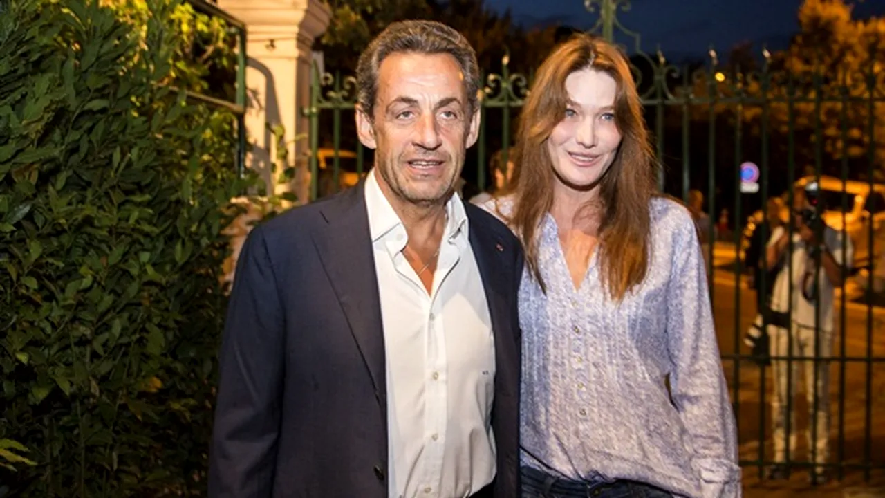 Carla Bruni ar putea fi inculpată în scandalul care l-a cuprins pe soţul ei, Nicolas Sarkozy