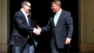 Iohannis despre discuţia cu Ponta: Ne-am oprit un pic asupra Ministerului Afacerilor Europene. Eu nu pot să plec acum
