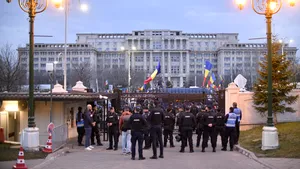 Jandarmeria neagă participarea trupelor UE la manifestații