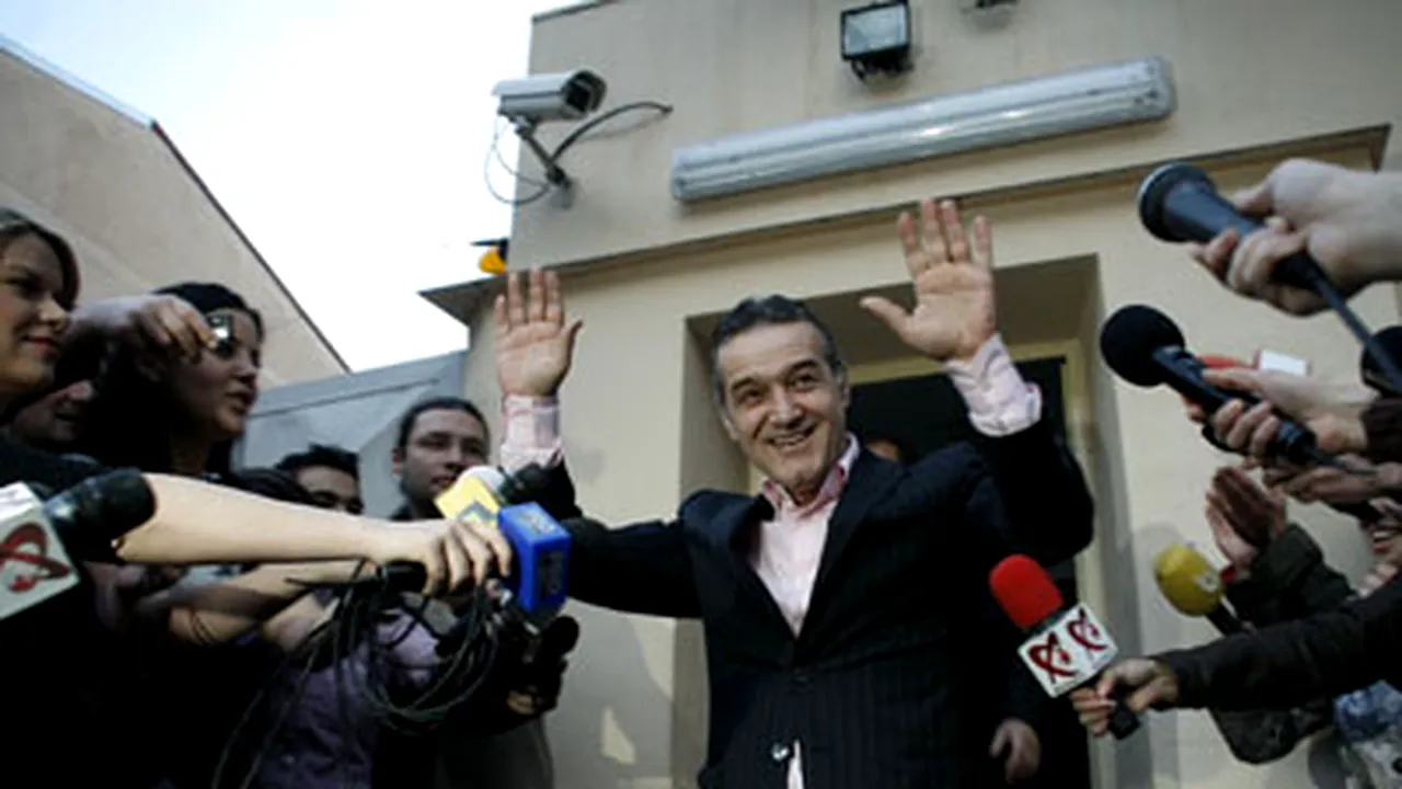 Gigi Becali, eliberat sub control judiciar - VIDEO