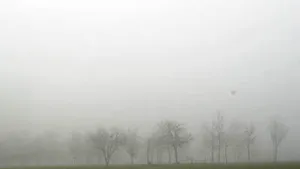 Trafic îngreunat de ceaţă pe DN 39 Constanţa - Mangalia