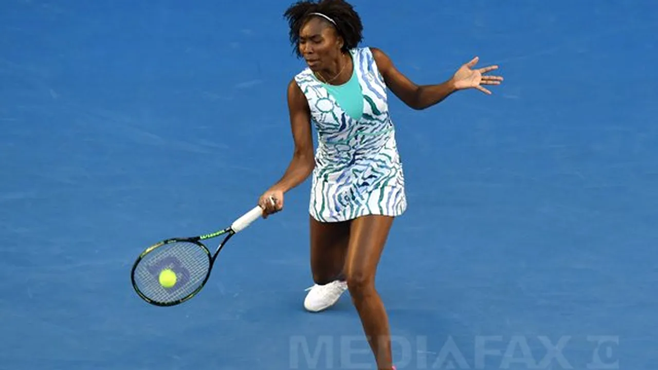 Venus Williams, adversara Simonei Halep în optimi de finală la Roma