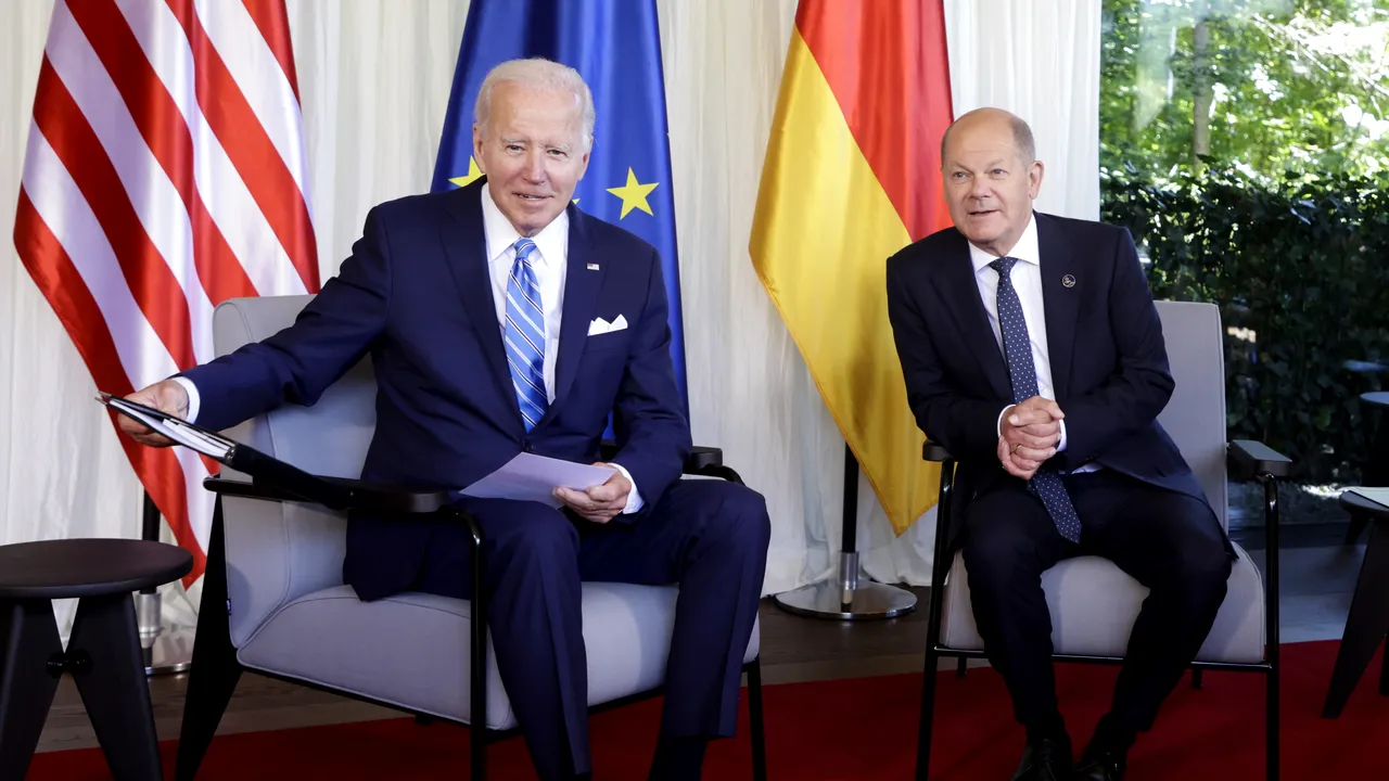 Olaf Scholz şi Joe Biden au vorbit la telefon: Ameninţările nucleare ale Kremlinului sunt 