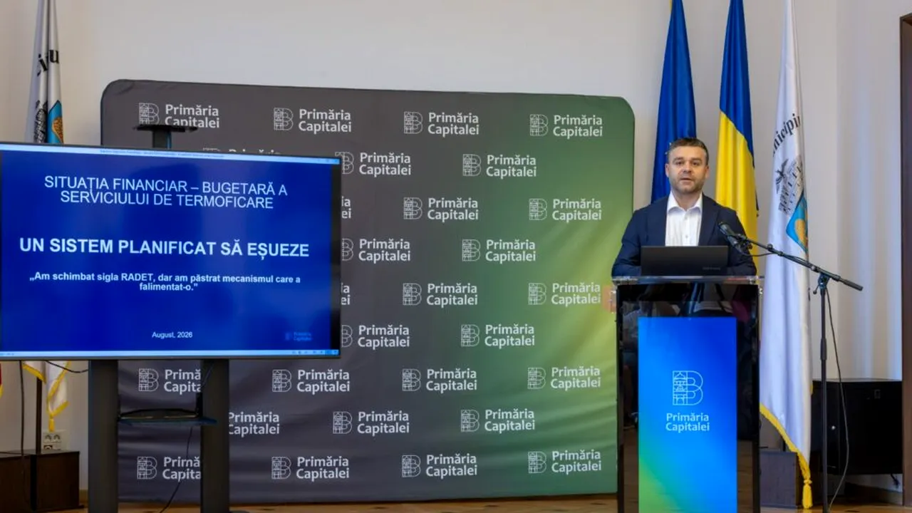 Ciucu, despre Termoenergetica: „Am schimbat sigla, dar am păstrat mecanismul care a falimentat RADET”