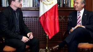 Bono s-a întâlnit cu preşedintele Mexicului. Vezi despre ce au discutat cei doi