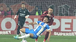 Superliga de fotbal: Rapid revine de la 0-2 şi obţine un punct în partida cu Univ. Craiova