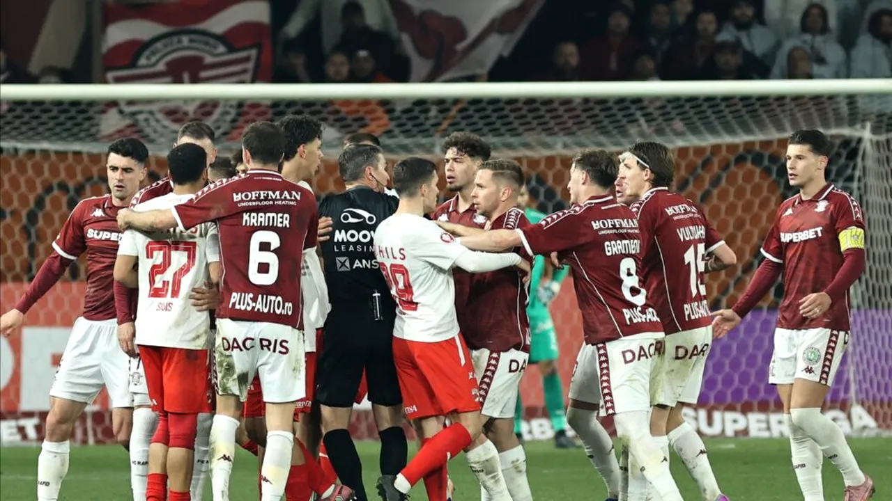 Dinamo anunță că va sesiza UEFA după controversa din derbiul cu Rapid, în lipsa unei „reacții prompte și temeinice” a CCA