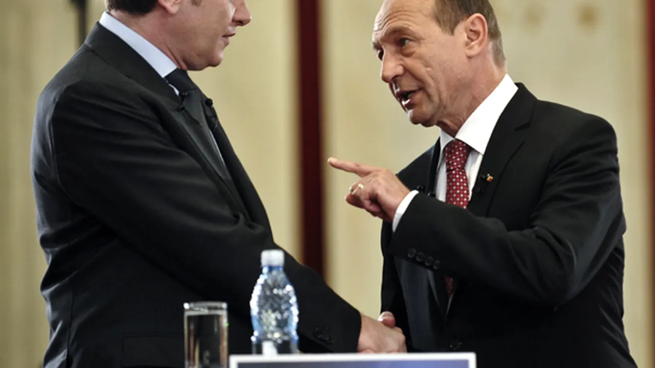 Contre între Crin Antonescu şi Traian Băsescu pe tema absenţelor din Parlament