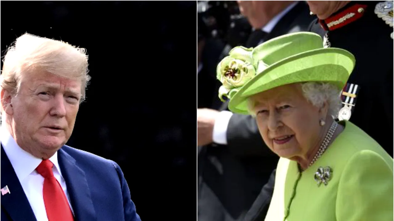 Trump vrea un nou mandat pentru că „toată lumea” i-l cere / Preşedintele o laudă pe regina Elizabeth